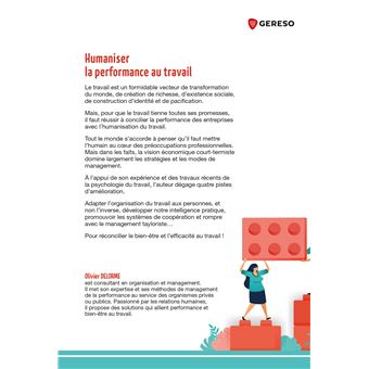 Humaniser la performance au travail