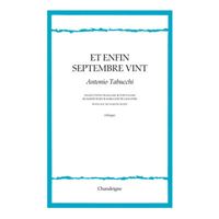 Et enfin septembre vint