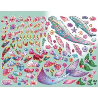 Animal Style - Cahier créatif Sirènes et Dauphins