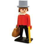 Figurine de collection Playmobil Le banquier du Far West 25 cm