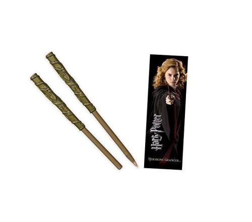 Set Stylo Baguette et Marque-page Hermione Harry Potter The Noble Collection