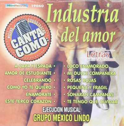 Pistas canta como industria del amor