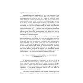 Pensées sur l'amour de Dieu : Suite du Château de l'Âme