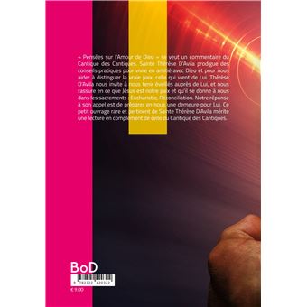 Pensées sur l'amour de Dieu : Suite du Château de l'Âme