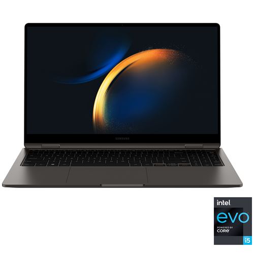 Samsung Galaxy Book3 360 - Conception inclinable - Intel Core i5 - 1340P / jusqu'à 4.6 GHz - Evo - Win 11 Home - Carte graphique Intel Iris Xe - 16 Go