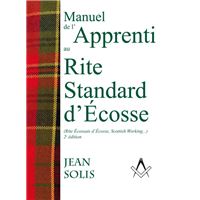 Manuel de l'apprenti au Rite Standard d'Écosse