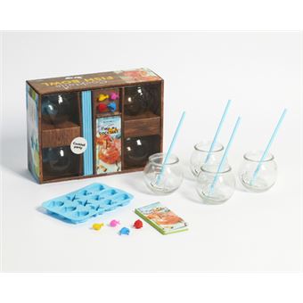 Coffret Cocktails fish bowl - boîte et accessoire