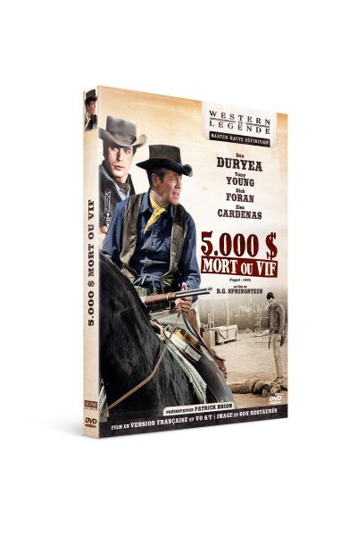 Cinq mille dollars mort ou vif DVD