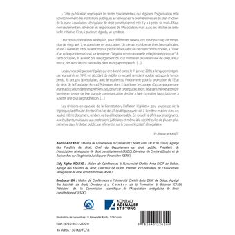 Textes fondamentaux de la République du Sénégal