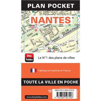 Nantes plan pocket 2023