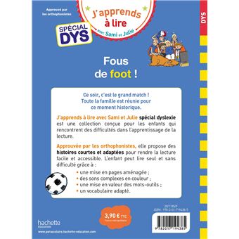 Sami et Julie- Spécial DYS (dyslexie) Fous de foot !