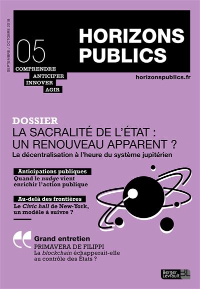 La sacralité de l'État : un renouveau apparent ?