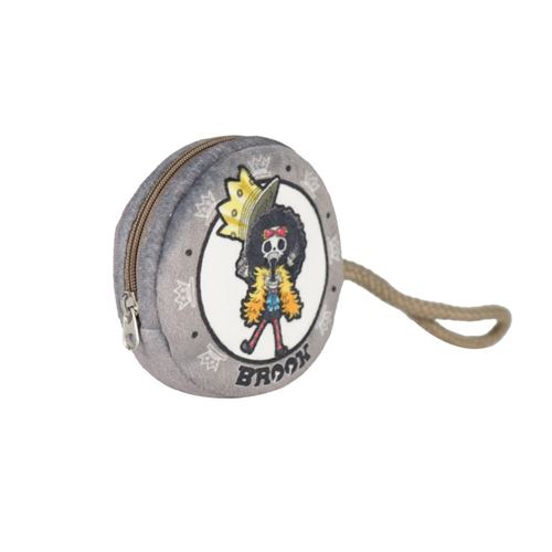 Porte-monnaie One Piece Brook Gris et Marron