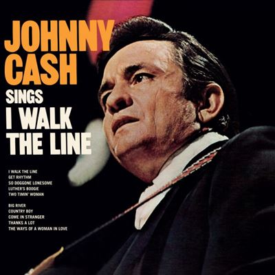 Sings I Walk The Line Vinyle Orange
