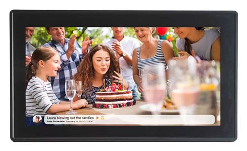 DENVER Cadre photo num&eacute;rique  electronics pff-1514b wi-fi