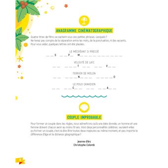 Beach book jeux de culture