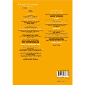 Empan 129 - La santé des pauvres