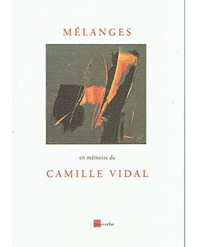Mélanges en mémoire de Camille Vidal