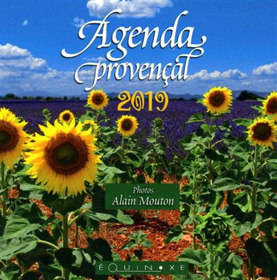 Agenda provencal 2019 mini format