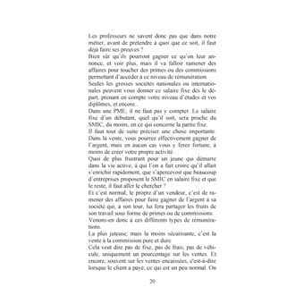 La vente, une vie, une histoire