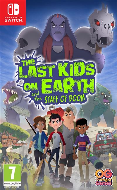 The Last Kids on Earth et Le Sceptre Maudit Nintendo Switch