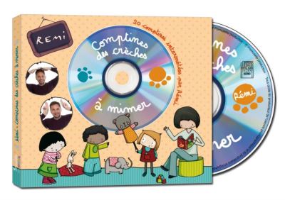 19 comptines des crèches à mimer Digipack