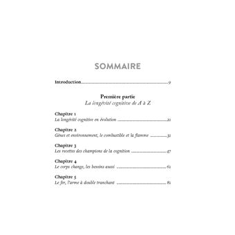 L'alimentation anti-Alzheimer