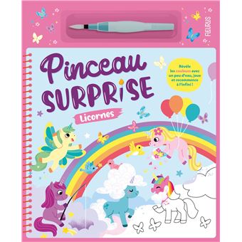 Pinceau surprise - Licornes
