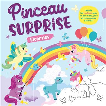 Pinceau surprise - Licornes