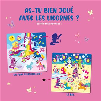 Pinceau surprise - Licornes