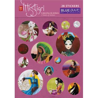 2 planches de 14 Stickers -IV Misstigri