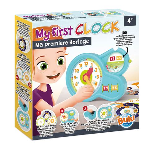 Jeux Educatifs Ma Première Horloge Buki