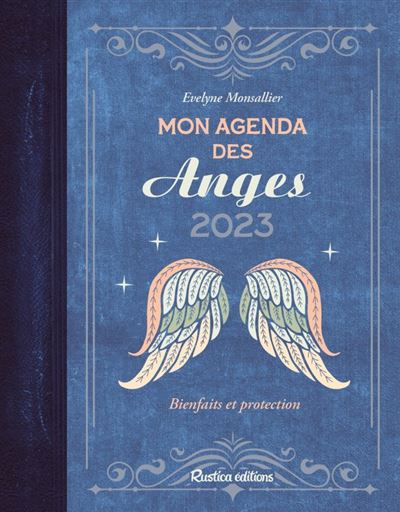 Mon agenda des anges (édition 2024) - Evelyne Monsallier - Rustica -  Papeterie / Coloriage - Librairie Martelle AMIENS