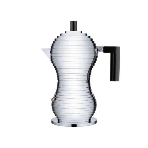 Cafetière Filtre Alessi Cafeière Expresso 3 Tasses Noir Pulcina