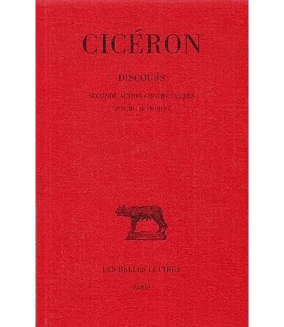 Seconde action contre Verrès Livre 3 le froment
