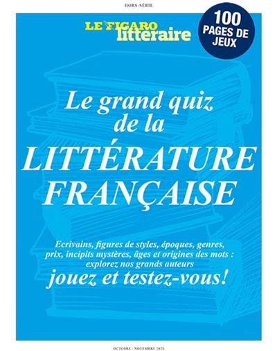 Le grand quiz de la littérature française
