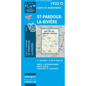 Saint Pardoux la Rivière Série Bleue 1933 Ouest - broché ...