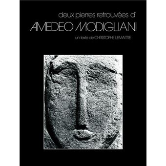 Deux pierres retrouvées d'Amedeo Modigliani