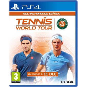 Tennis World Tour Roland Garros Edition Complete PS4