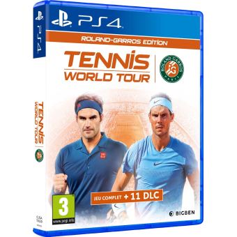 Tennis World Tour Roland Garros Edition Complete PS4