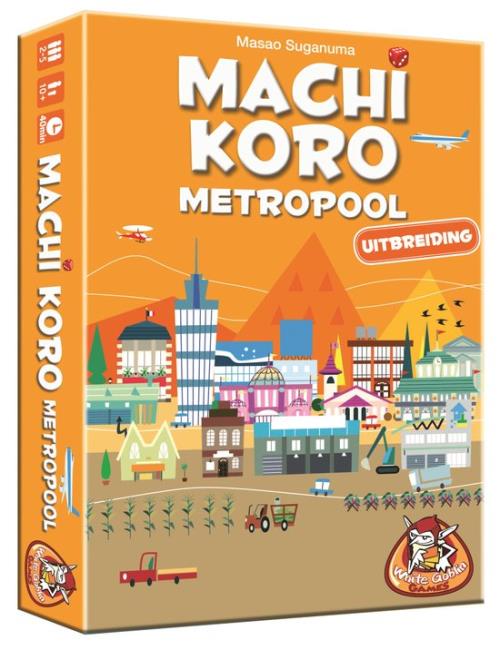White Goblin Games Gezelschapsspel Machi Koro Uitbreiding - Metropool