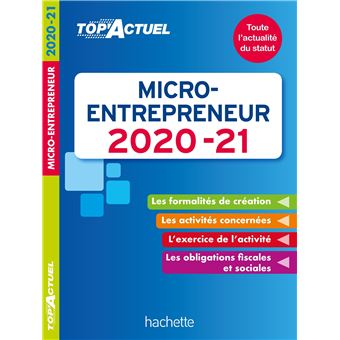 Top actuel Micro-entrepreneur 2020-2021