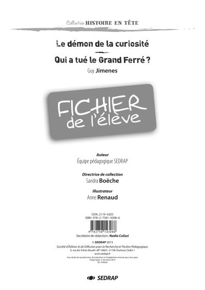 Demon de la curiosite - fichier -  Collectif - broché