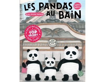Les Pandas au bain