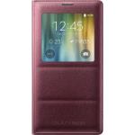 Etui S View Cover Samsung pour Galaxy Note 4, Rouge