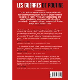 Les guerres de Poutine