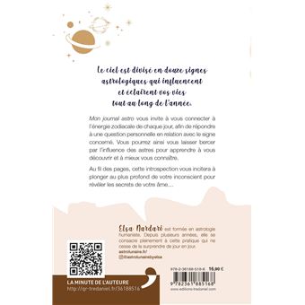 Mon Journal Astro - Ecrivez les secrets de voter âme sous l'influence des astres