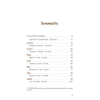 Mon Journal Astro - Ecrivez les secrets de voter âme sous l'influence des astres