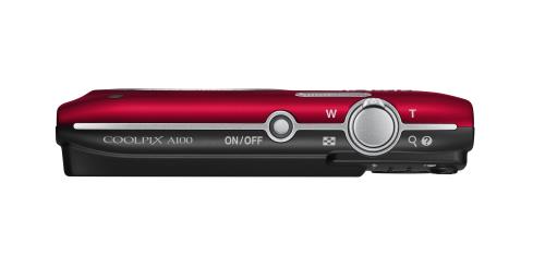 Compact Nikon Coolpix A100 Rouge - Appareil photo compact