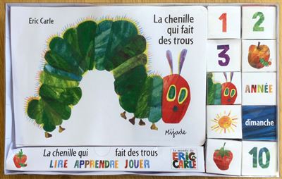 Coffret chenille livre + cubes